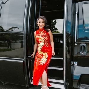 Chinese traditional dress Qi Pao Cheong Sam
